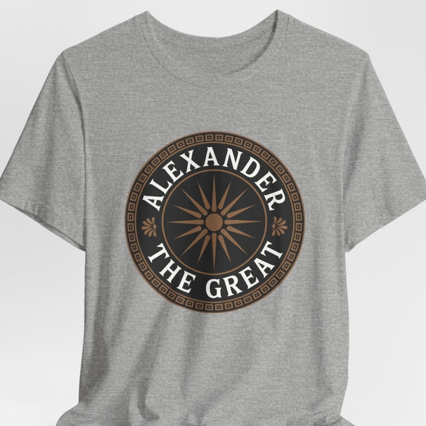Athletic Heather / S Alexander the Great Macedon T-Shirt