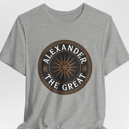 Athletic Heather / S Alexander the Great Macedon T-Shirt