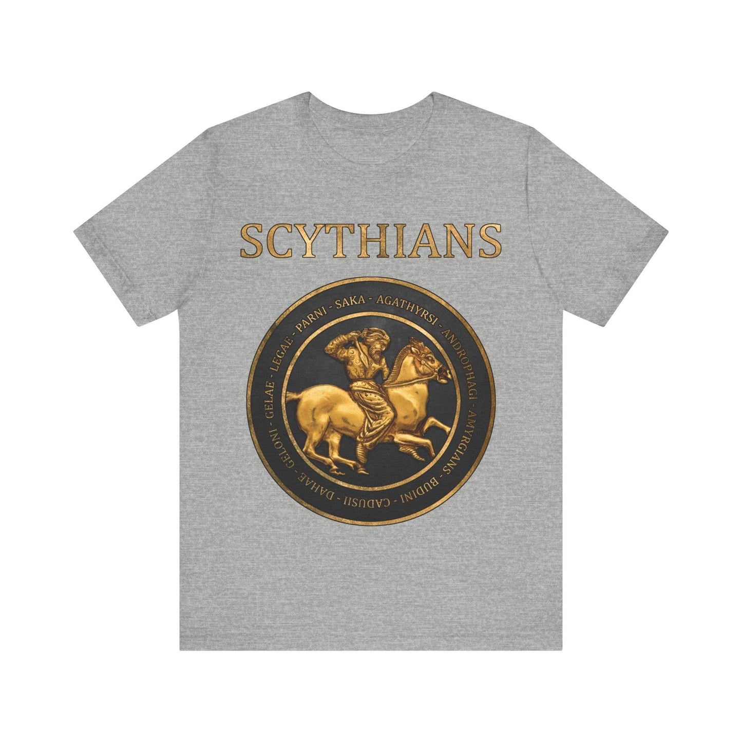Athletic Heather / S Ancient Scythian Tribes T-Shirt