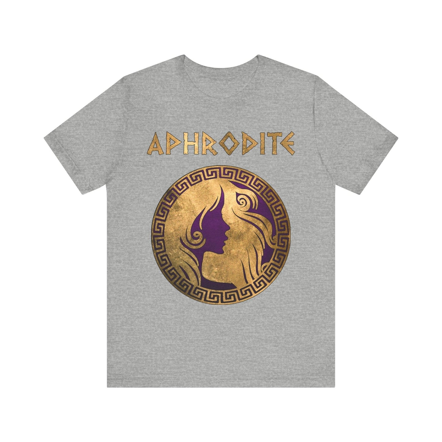 Athletic Heather / S Aphrodite Greek Goddess of Love and Beauty T-shirt