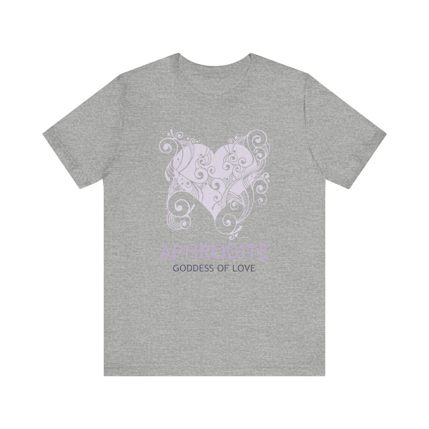 Athletic Heather / S Aphrodite Greek Goddess of Love T-shirt