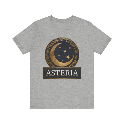 Athletic Heather / S Asteria Greek Goddess of the Stars T-Shirt