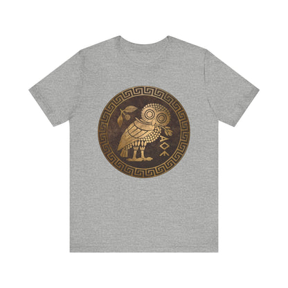 Athletic Heather / S Athenian Owl T-Shirt