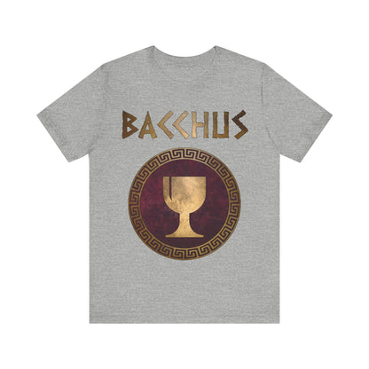 Athletic Heather / S Bacchus Roman God of Wine and Festivals T-Shirt
