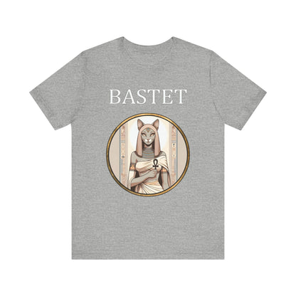 Athletic Heather / S Bastet Egyptian Goddess T-Shirt