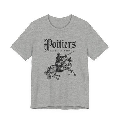 Athletic Heather / S Battle of Poitiers Knight T-Shirt