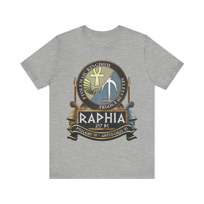 Athletic Heather / S Battle of Raphia - Ptolemaic Kingdom vs Seleucid Empire T-shirt
