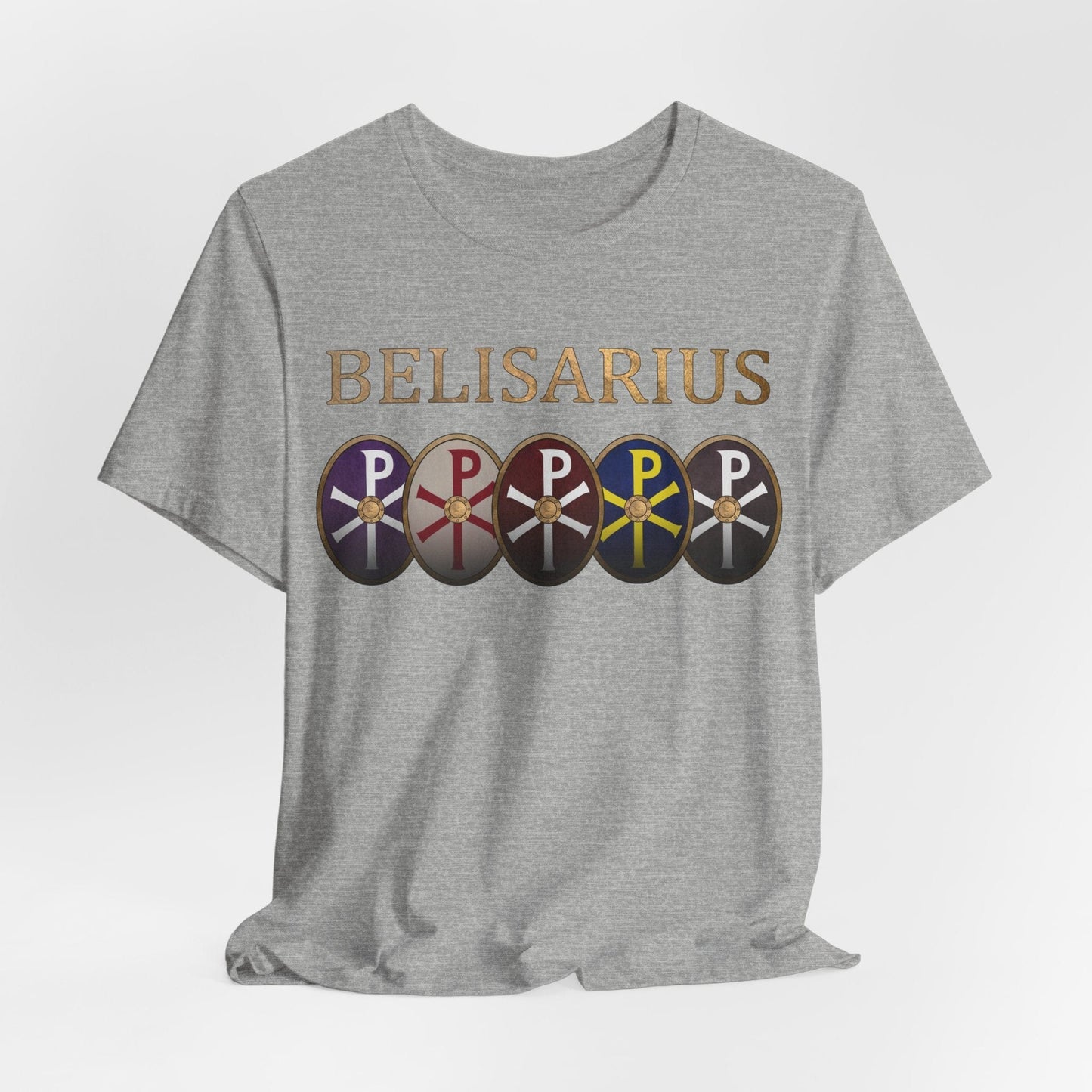 Athletic Heather / S Belisarius Byzantine General T-Shirt
