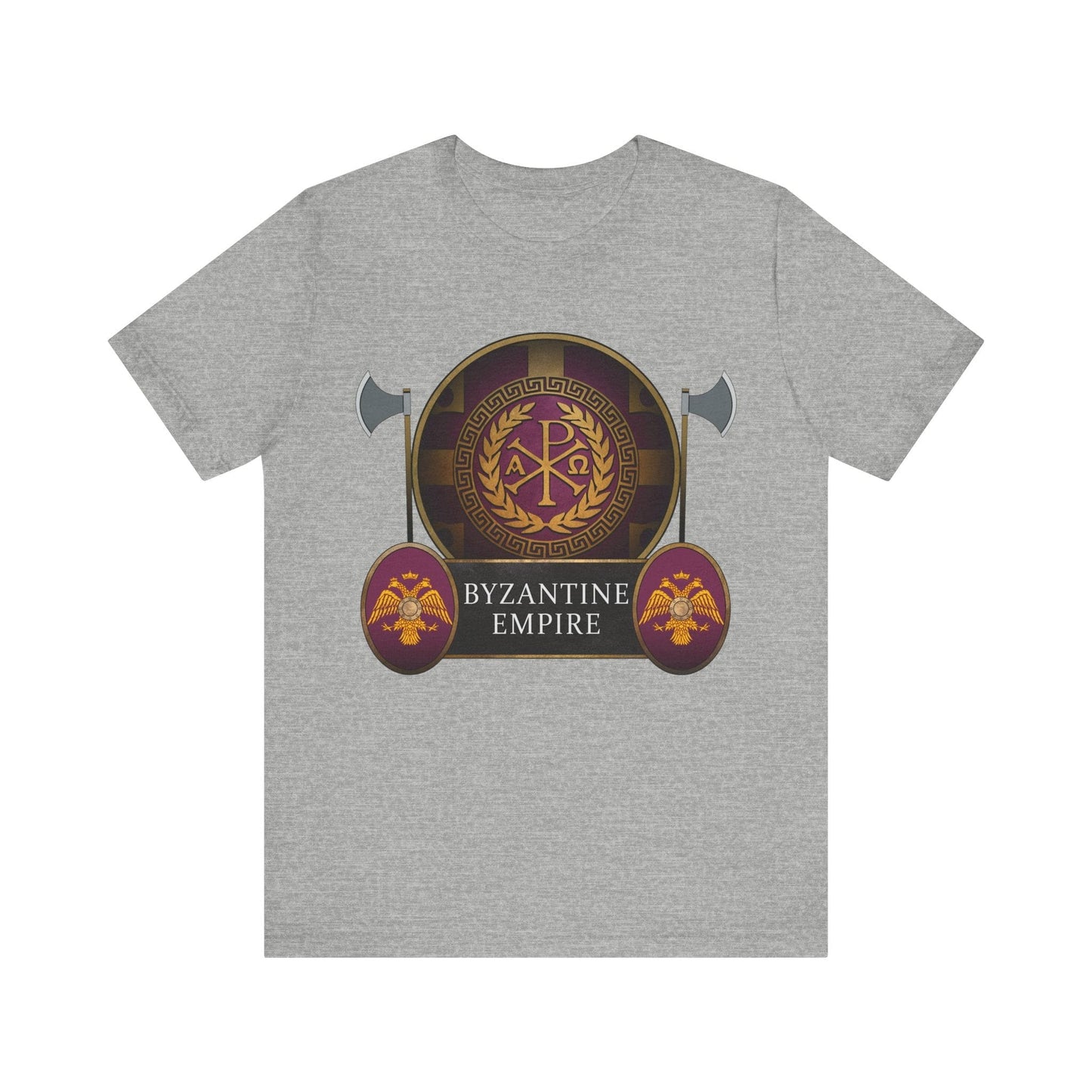 Athletic Heather / S Byzantine Empire Army T-Shirt