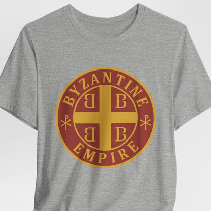Athletic Heather / S Byzantine Empire Symbol T-Shirt