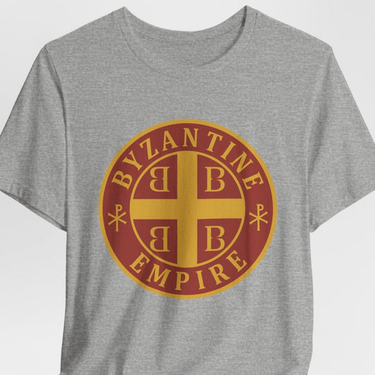 Athletic Heather / S Byzantine Empire Symbol T-Shirt