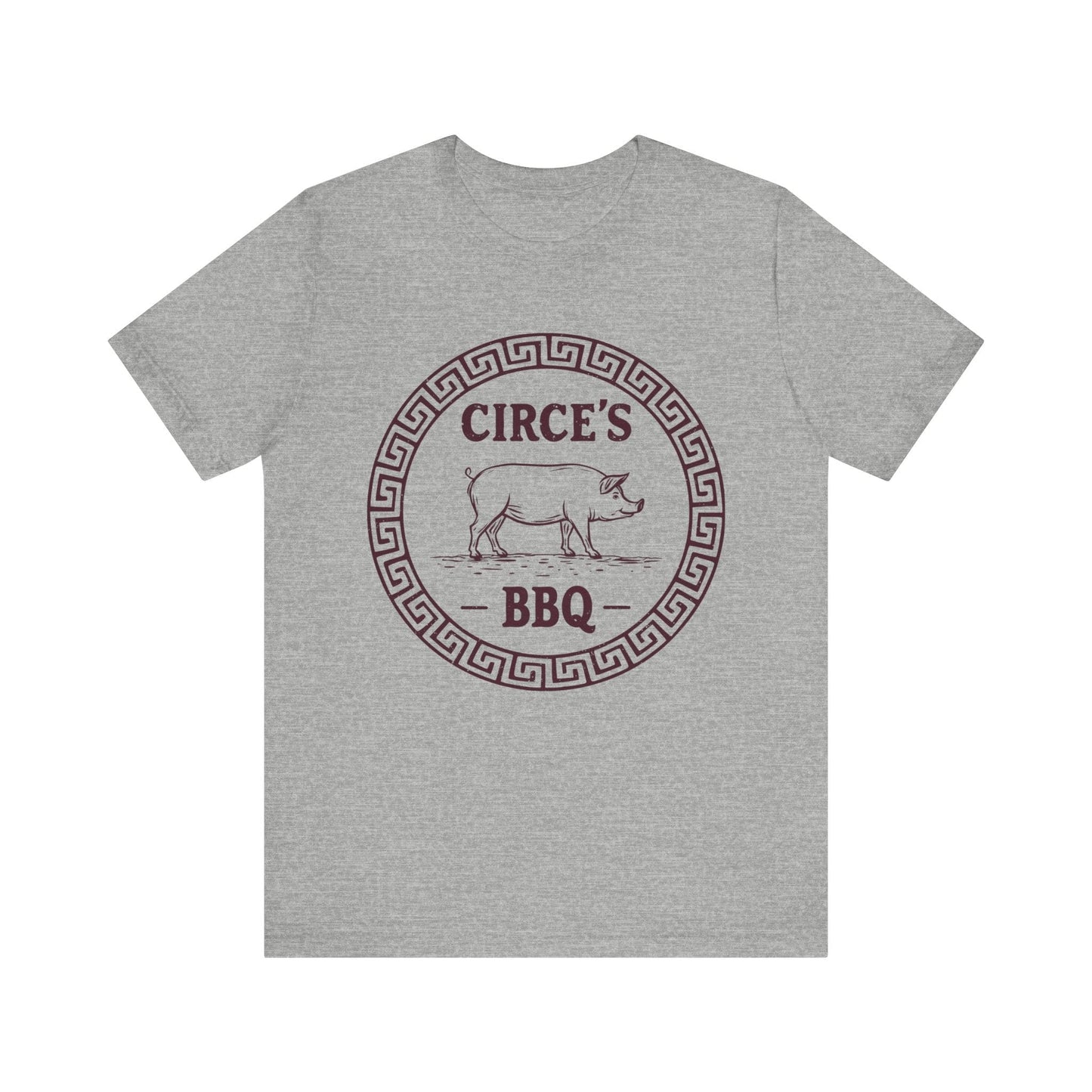 Athletic Heather / S Circe's BBQ T-Shirt