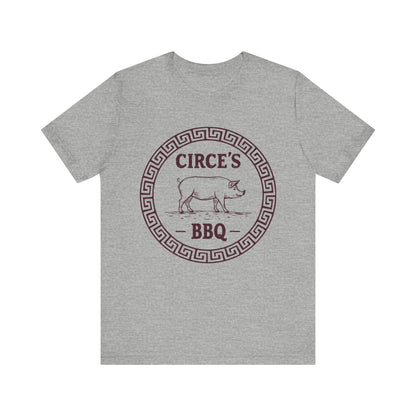 Athletic Heather / S Circe's BBQ T-Shirt