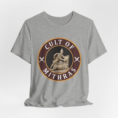 Athletic Heather / S Cult of Mithras Roman Mithraism T-Shirt