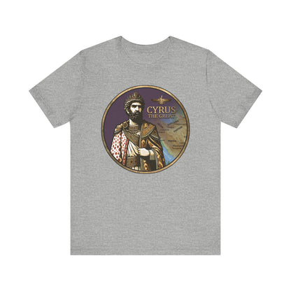 Athletic Heather / S Cyrus the Great - Achaemenid Persia T-Shirt