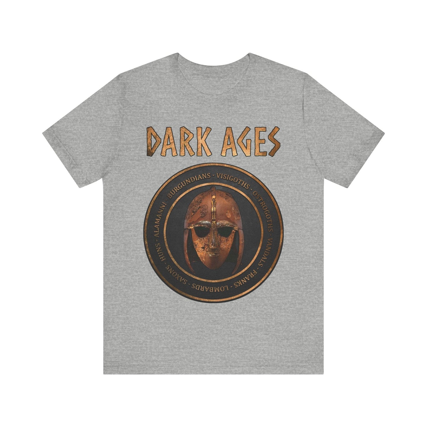 Athletic Heather / S Dark Ages Barbarian Kingdoms and Tribes T-Shirt