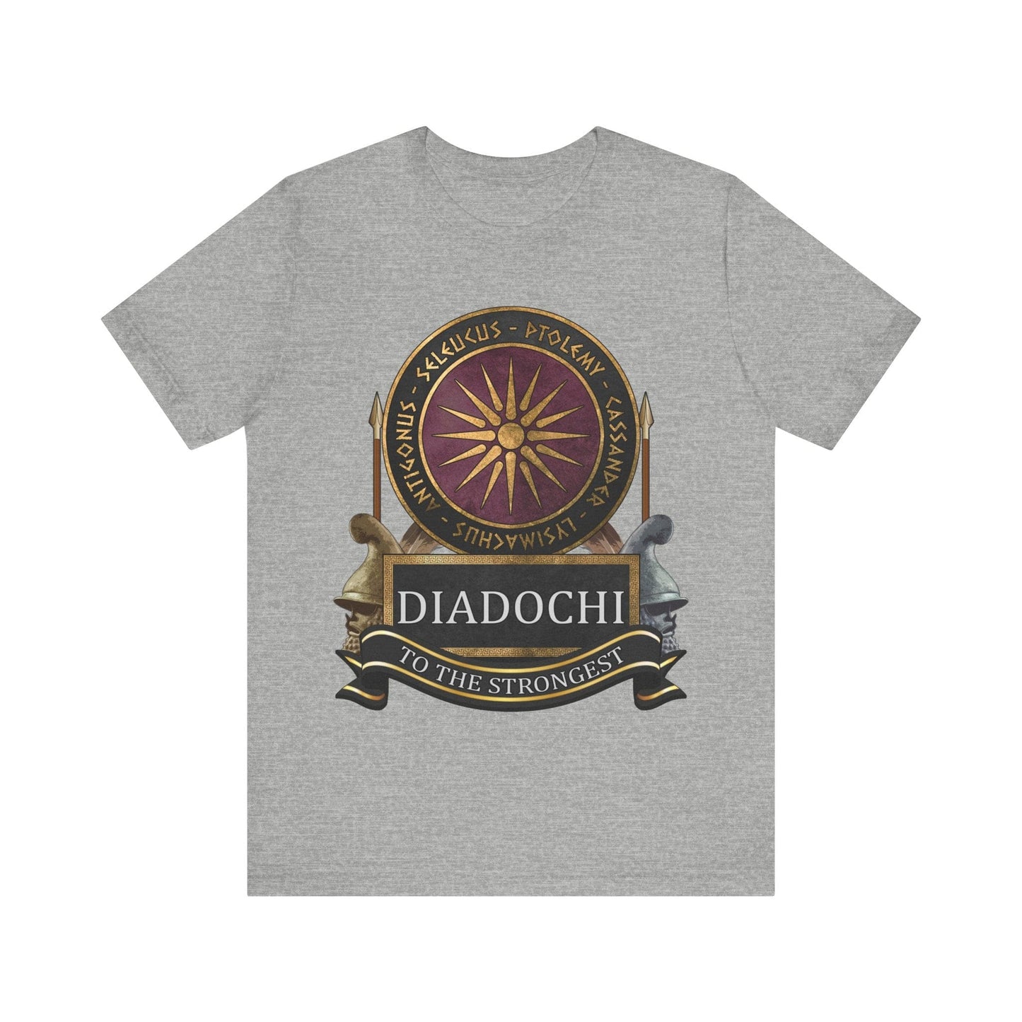 Athletic Heather / S Diadochi Wars - To the Strongest T-Shirt