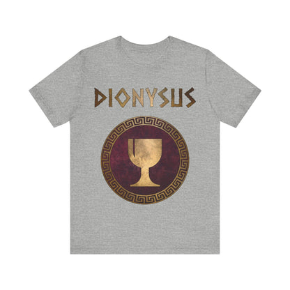 Athletic Heather / S Dionysus Greek God T-Shirt
