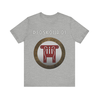 Athletic Heather / S Dioskouroi Castor and Pollux Dokana T-Shirt