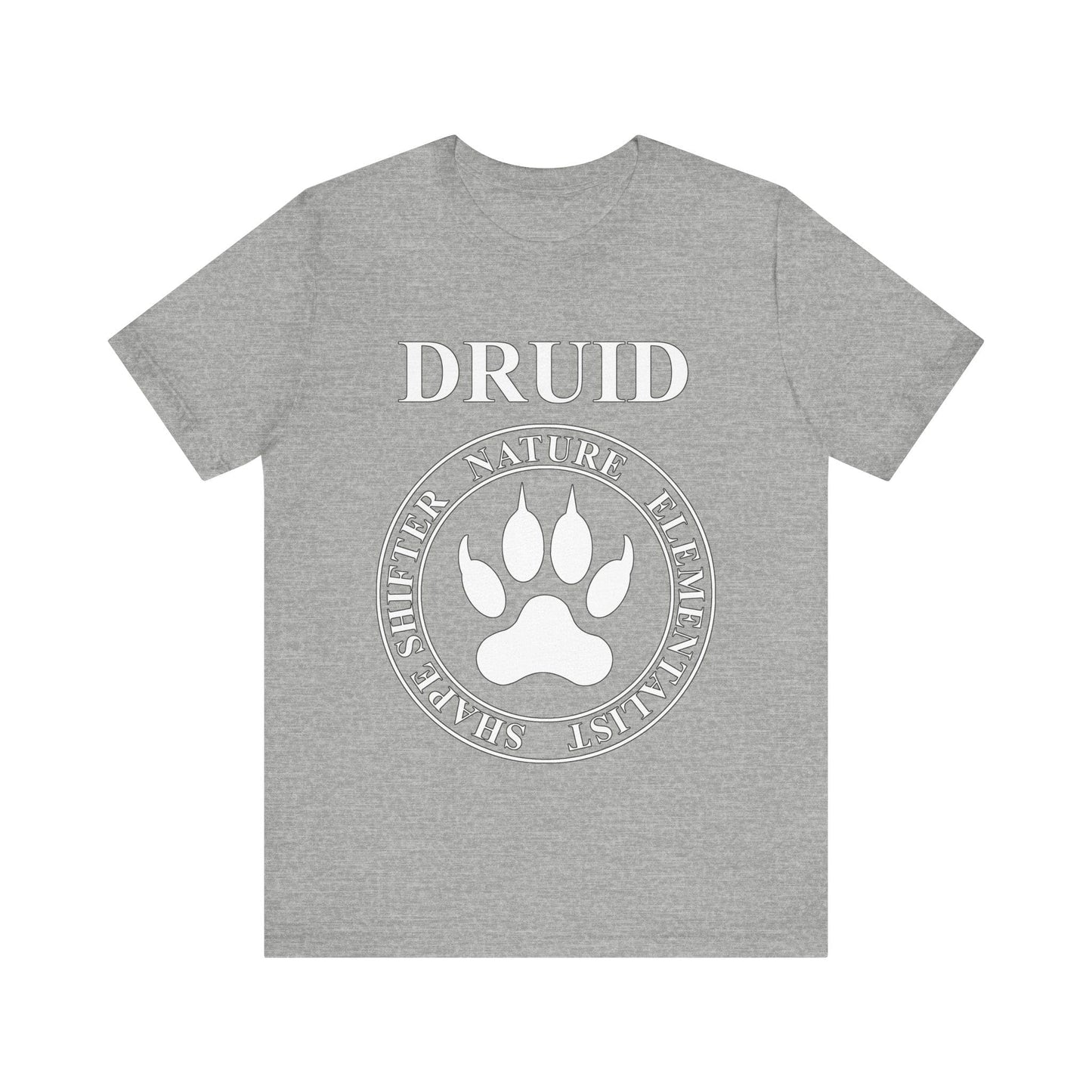 Athletic Heather / S Druid Fantasy RPG Class Shapeshifter Mark of the Wild T-Shirt