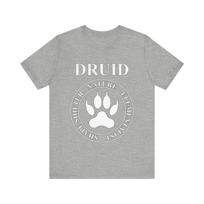 Athletic Heather / S Druid Fantasy RPG Class Shapeshifter Mark of the Wild T-Shirt