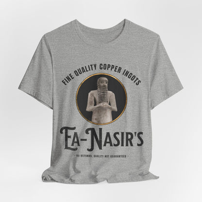 Athletic Heather / S Ea Nasir's No Refunds Ver. 2 - Funny Bronze Age History Meme T-Shirt
