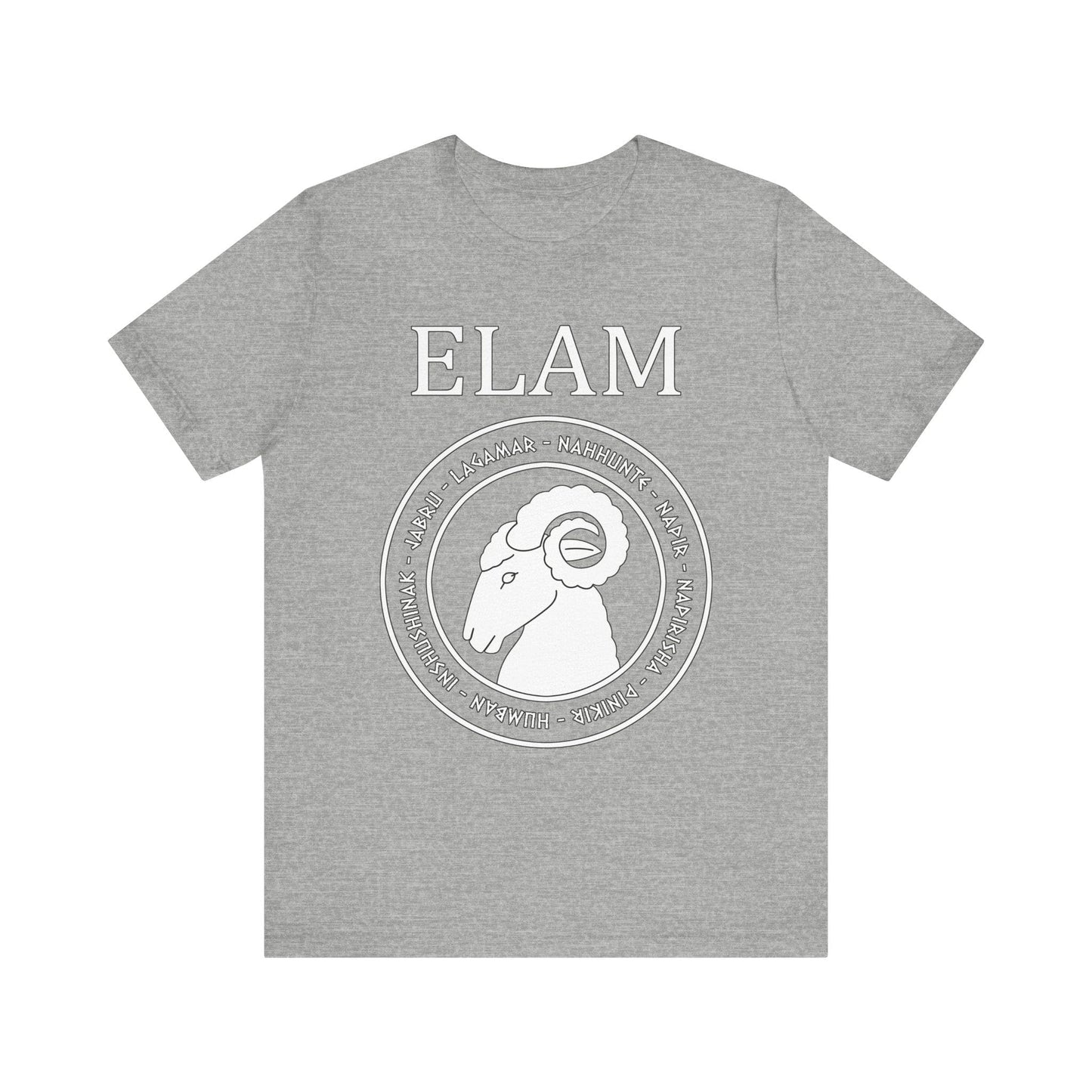 Athletic Heather / S Elam - Ancient Elamite Gods T-Shirt