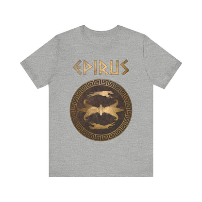 Athletic Heather / S Epirus Ancient Greece Pyrrhus of Epirus Symbol T-Shirt