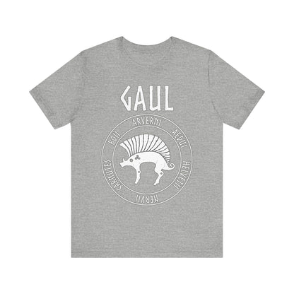Athletic Heather / S Gaul Ancient Tribes of Gaul Boar T-shirt