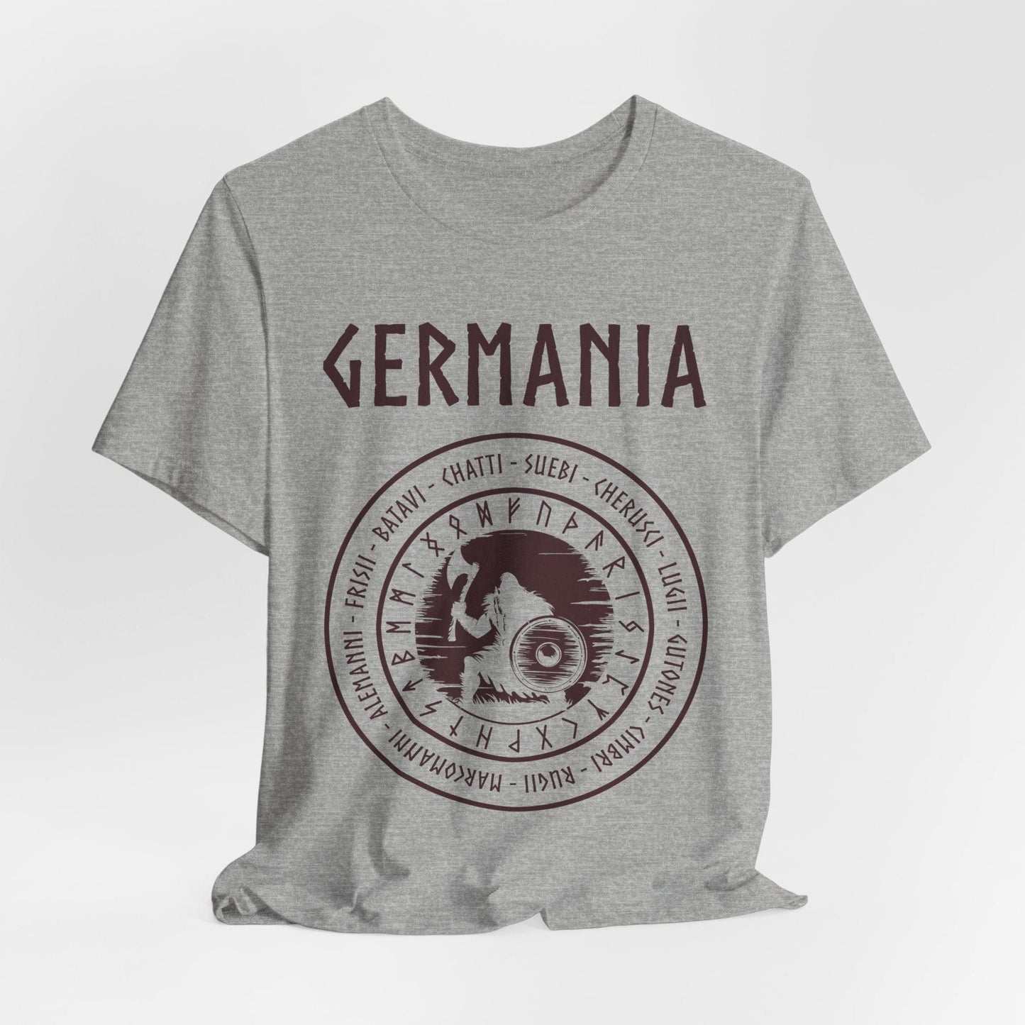 Athletic Heather / S Germania Ancient Germanic Tribes T-Shirt