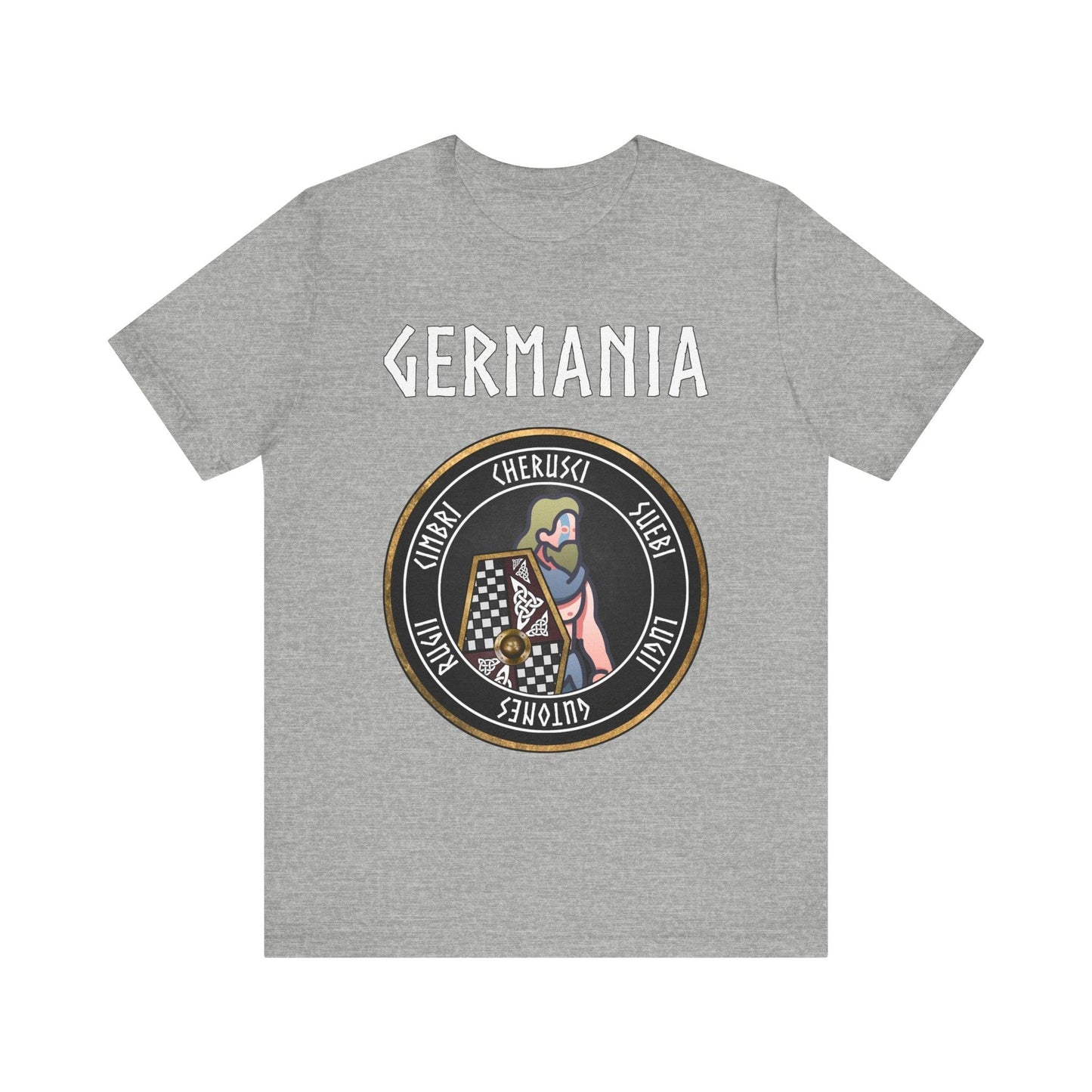 Athletic Heather / S Germania Tribes Berserker T-Shirt