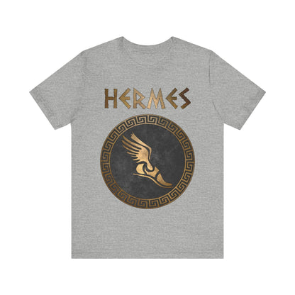 Athletic Heather / S Greek God Hermes - Messenger of the Gods T-Shirt