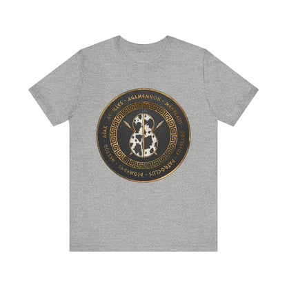 Athletic Heather / S Greek Heroes of the Trojan War T-Shirt