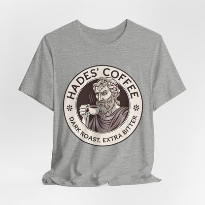 Athletic Heather / S Hades Coffee - Funny Greek Mythology T-Shirt