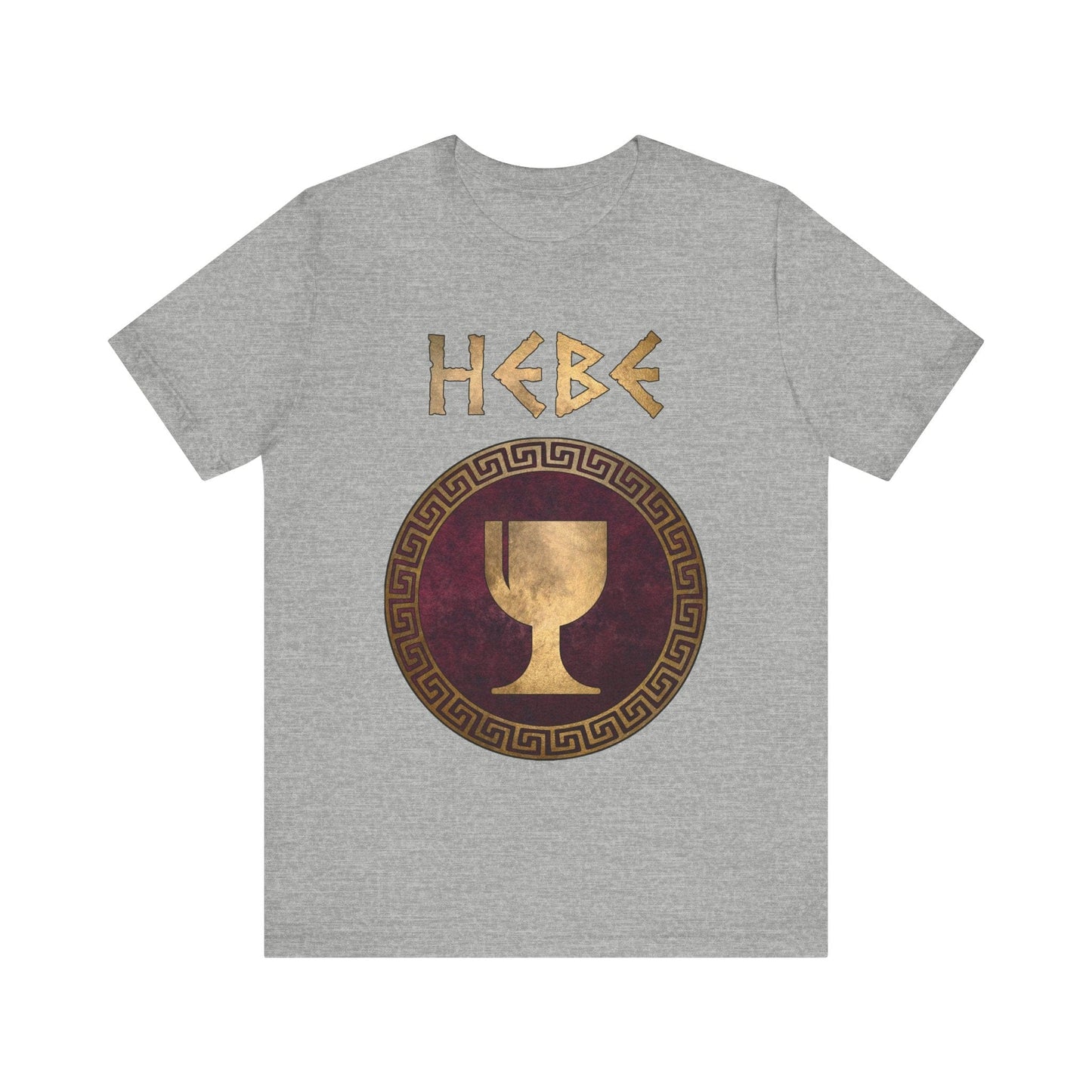 Athletic Heather / S Hebe Greek Goddess T-Shirt