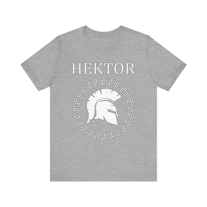 Athletic Heather / S Hektor of Troy - Hero of the Trojan War T-Shirt