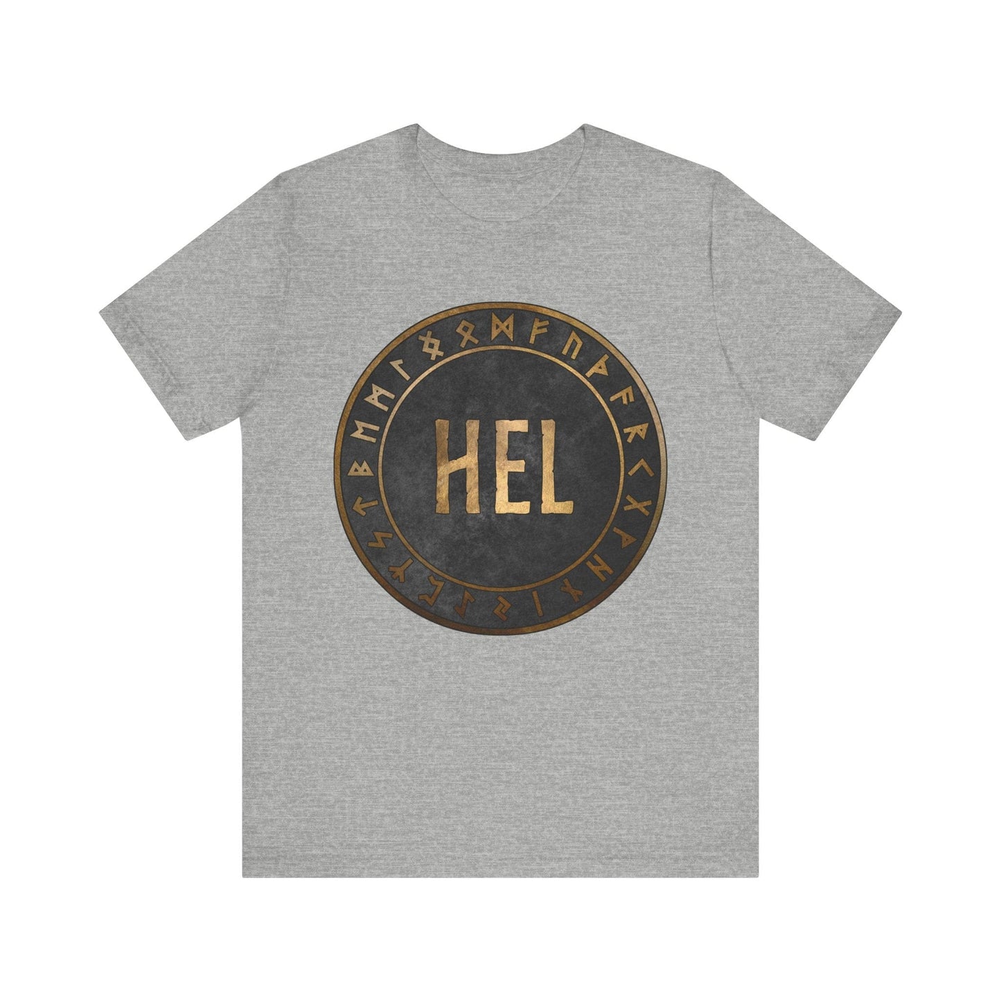 Athletic Heather / S Hel Norse Mythology T-Shirt