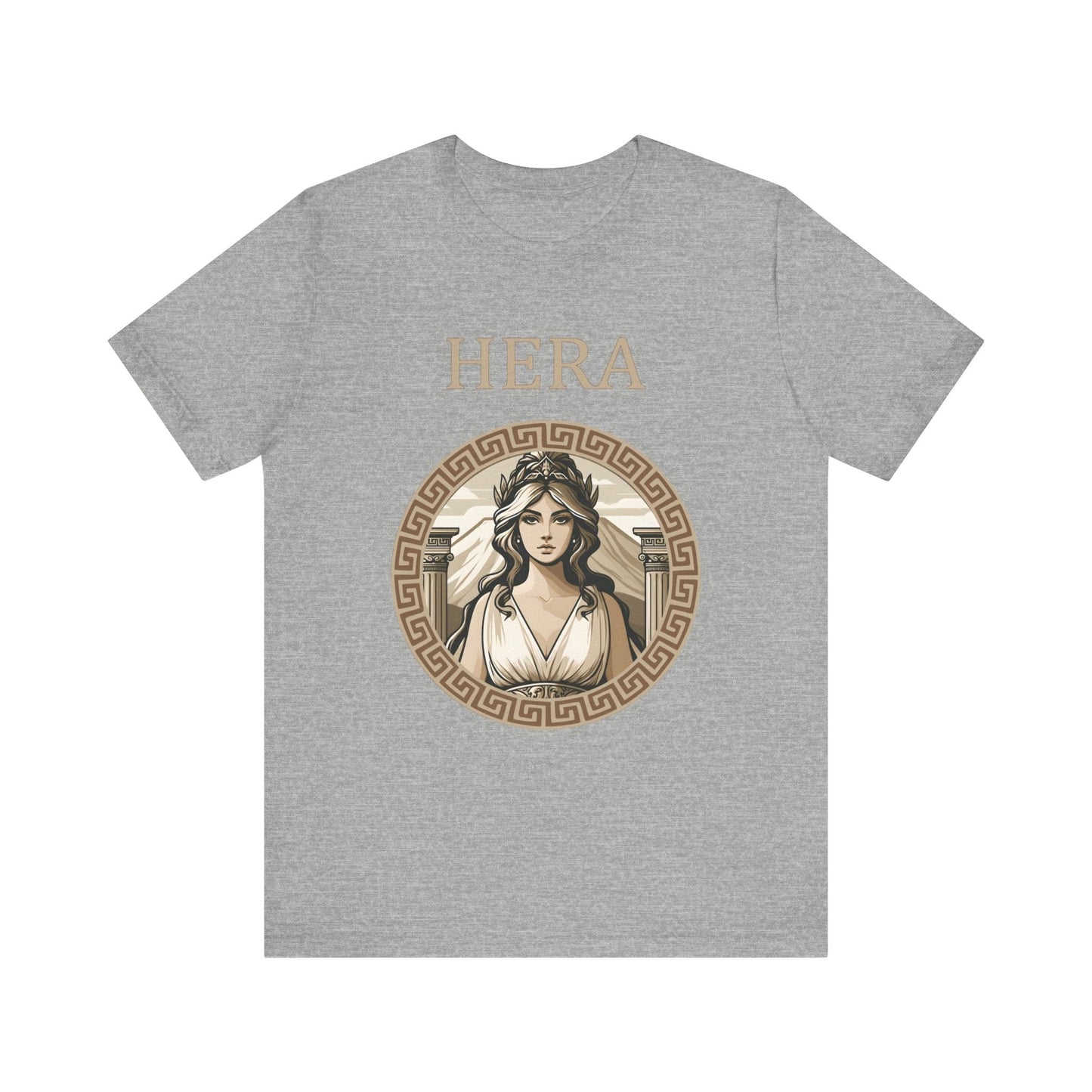 Athletic Heather / S Hera Greek Goddess T-Shirt