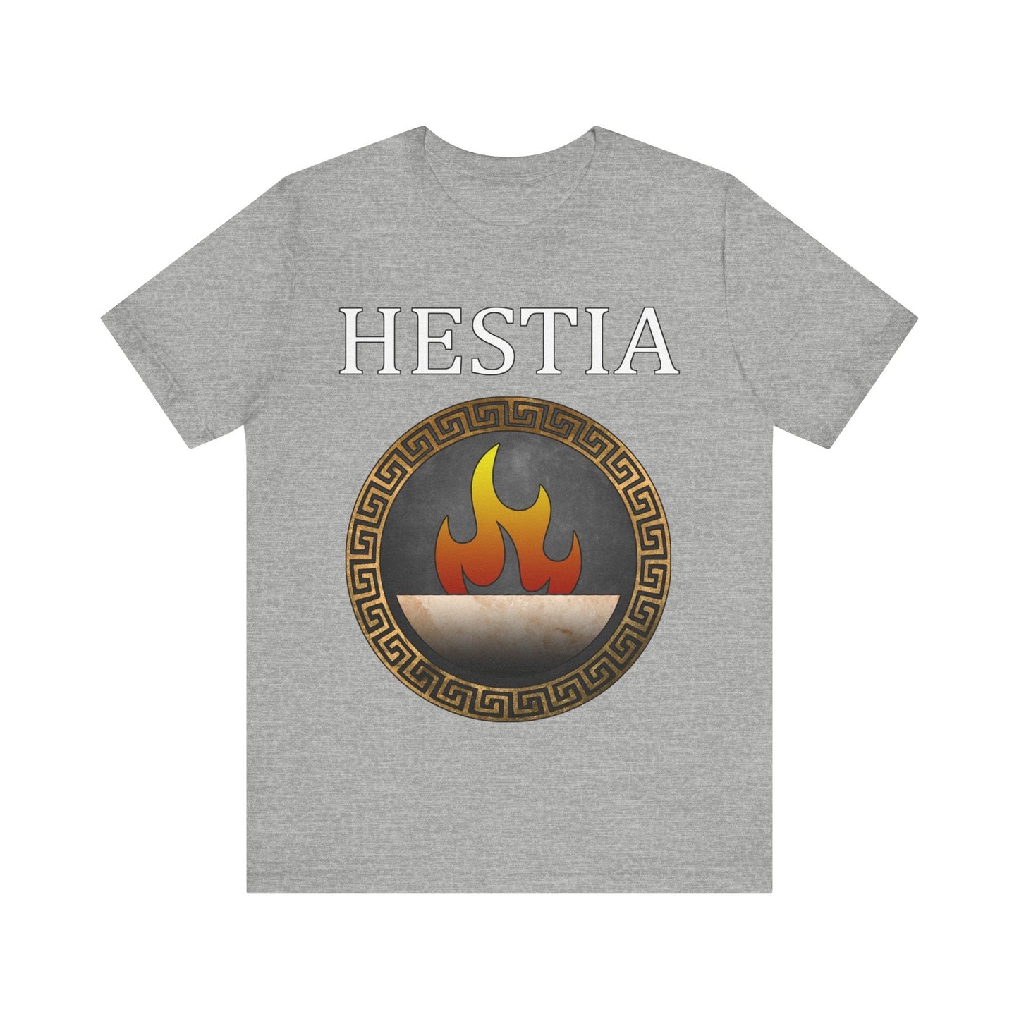 Athletic Heather / S Hestia Greek Goddess T-Shirt