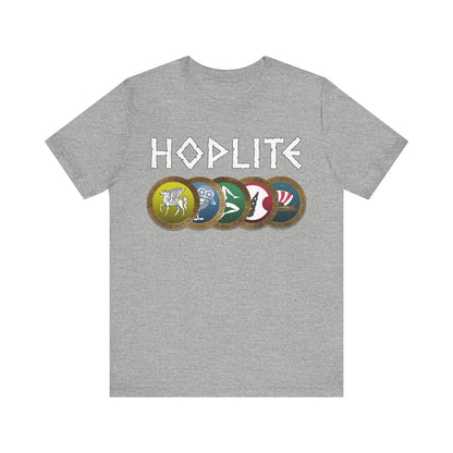 Athletic Heather / S Hoplite Phalanx Shields T-Shirt