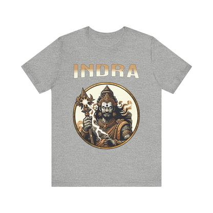 Athletic Heather / S Indra - King of the Devas - Hinduism and Indo-European Mythology T-shirt