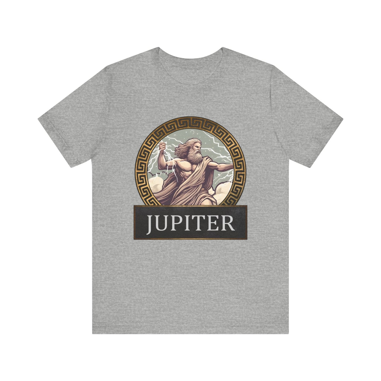 Athletic Heather / S Jupiter Roman God T-Shirt