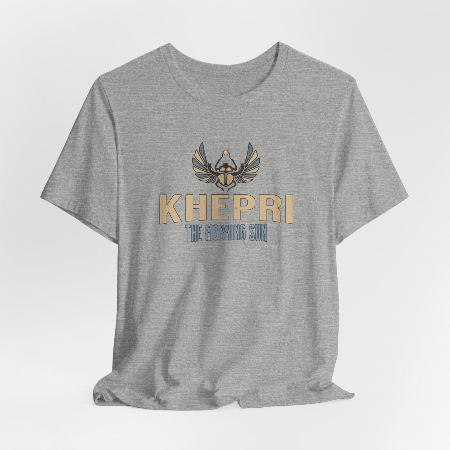 Athletic Heather / S Khepri Egyptian God T-Shirt