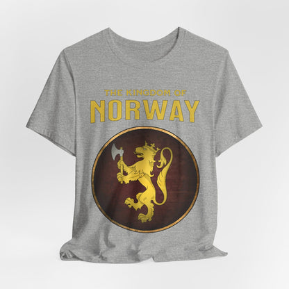 Athletic Heather / S Kingdom of Norway Heraldry T-Shirt