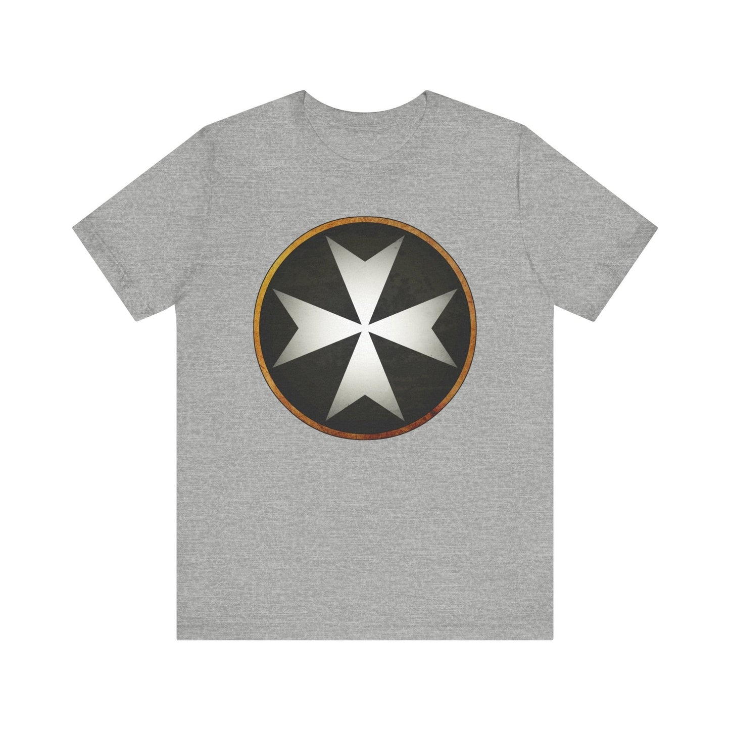 Athletic Heather / S Knights Hospitaller Heraldry T-Shirt