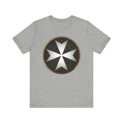Athletic Heather / S Knights Hospitaller Heraldry T-Shirt