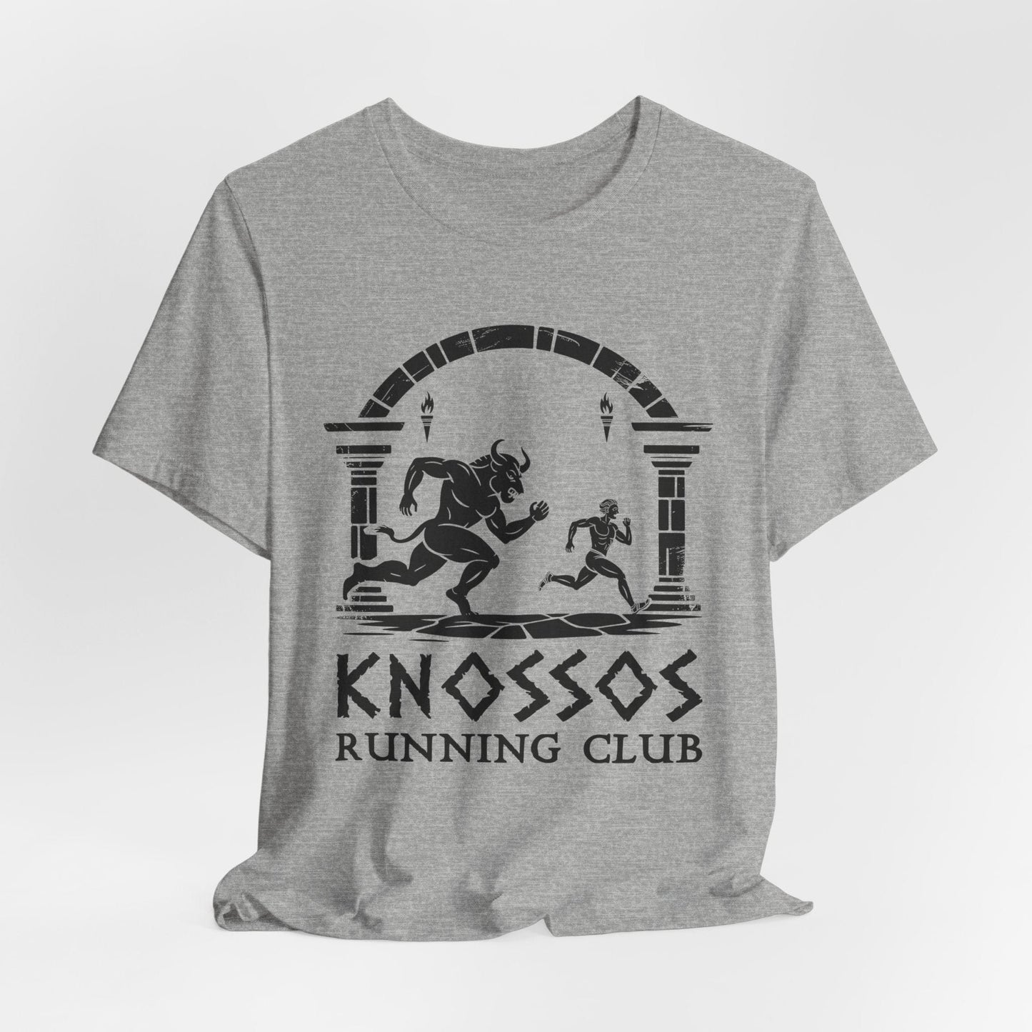 Athletic Heather / S Knossos Running Club T-Shirt
