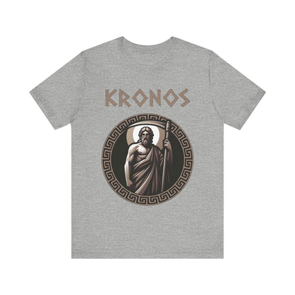 Athletic Heather / S Kronos - Ancient Greek Titan - Greek Mythology T-shirt