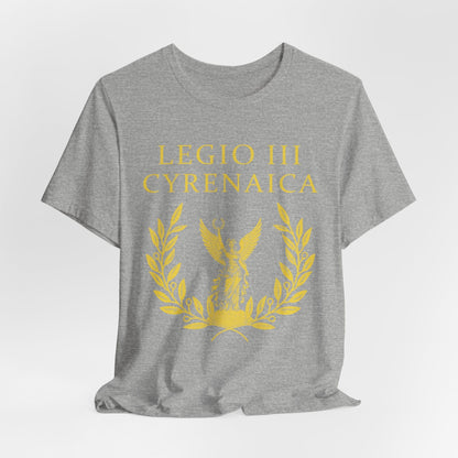 Athletic Heather / S Legio III Cyrenaica - Roman Legion T-Shirt