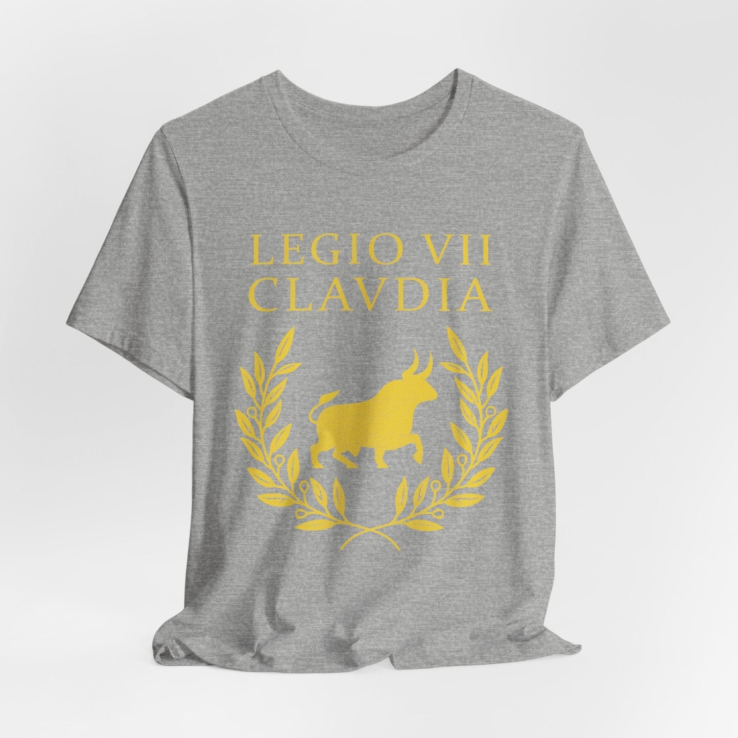Athletic Heather / S Legio VII Claudia - Roman Legion T-Shirt